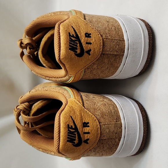 Nike Air Force 1 '07 PRM Cork Flux Happy Pineapple Sneakers (M size 10) - Picture 10 of 14
